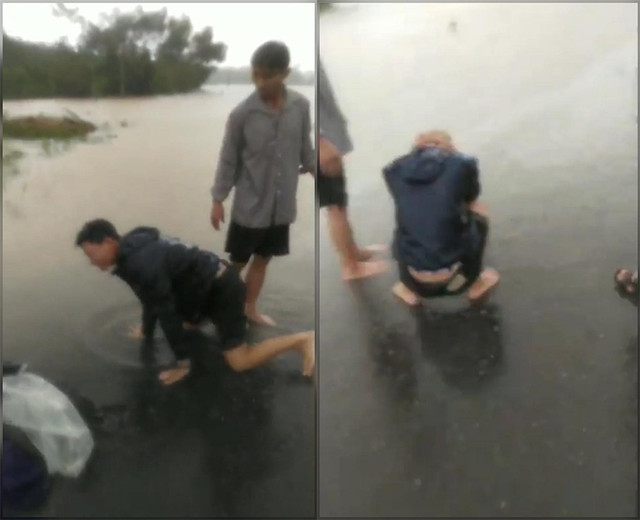 Đau xót cảnh người phụ nữ đi sinh bị lũ cuốn trôi ở Huế - Hình 3 Dau xot canh nguoi phu nu di sinh bi lu cuon troi o Hue-Hinh-3