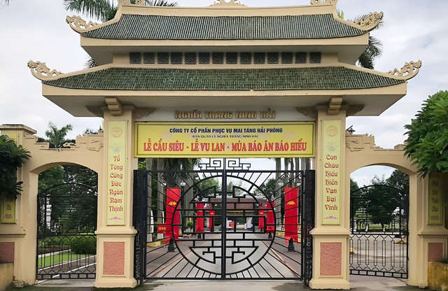 Cong ty Phuc vu mai tang Hai Phong tra co tuc gap 6,5 lan thi gia