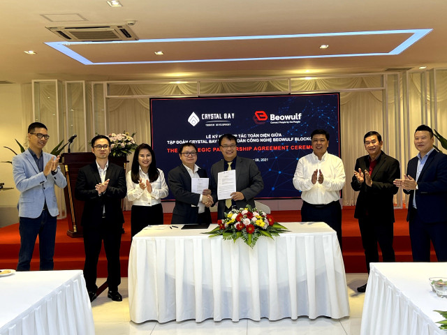 Crystal Bay hợp tác với Beowulf Blockchain xây dựng nền tảng giao dịch trực tuyến NFT cho lưu trú khách sạn và du lịch Crystal Bay hop tac voi Beowulf Blockchain xay dung nen tang giao dich truc tuyen NFT cho luu tru khach san va du lich