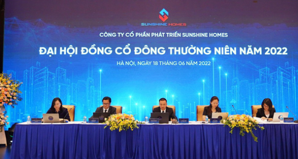 Sunshine Homes (SSH) đặt kế hoạch doanh thu năm 2022 đạt 3.000 tỷ đồng Sunshine Homes (SSH) dat ke hoach doanh thu nam 2022 dat 3.000 ty dong