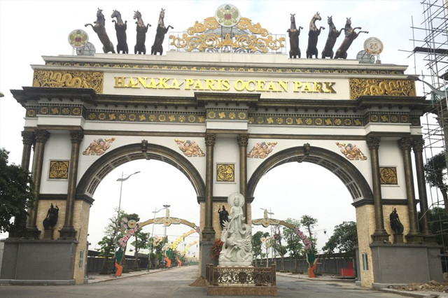 Chủ dự án Hanaka Paris Ocean Park bị xử phạt Chu du an Hanaka Paris Ocean Park bi xu phat