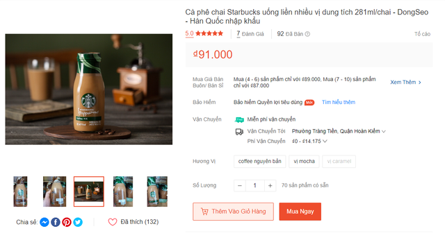 Hơn 300.000 chai cà phê Starbucks bị thu hồi vì chứa thủy tinh - Hình 2 Hon 300.000 chai ca phe Starbucks bi thu hoi vi chua thuy tinh-Hinh-2