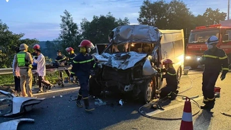 Tài xế container gây tai nạn làm 4 người chết trên cao tốc dương tính ma túy