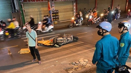 Người đàn ông đi xe máy tử vong sau tai nạn tại phường Long Bình