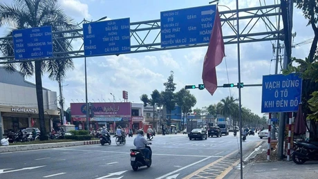 Cần Thơ thí điểm vạch kẻ đường mắt võng tại các nút giao trọng điểm