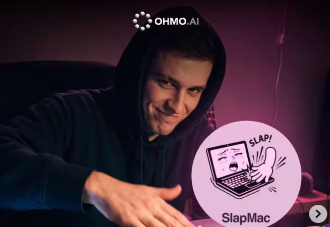 Chỉ sau 3 ngày, SlapMac đạt hơn 7.000 lượt cài đặt và mang về 5.000 USD cho tác giả. (Ảnh: OHMO.AI)