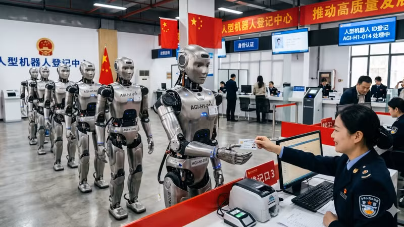 [GALLERY] Robot có “căn cước” riêng, Trung Quốc gây choáng thế giới AI