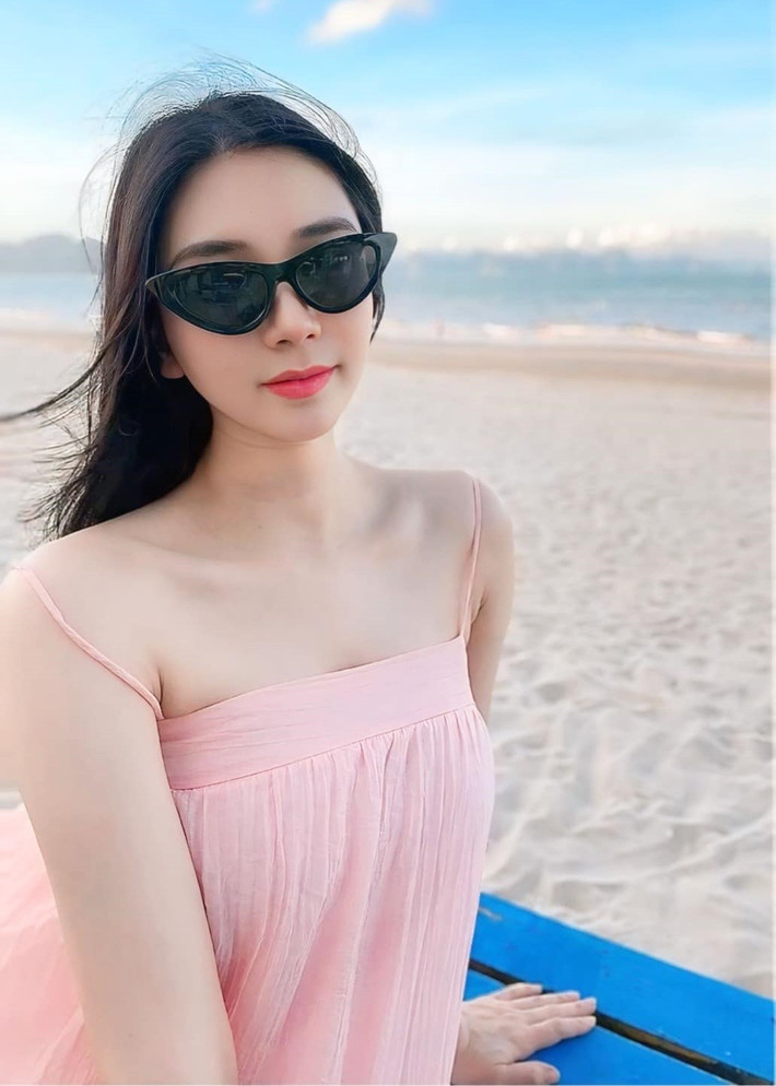 Trên trang cá nhân, thi thoảng, Thanh Bi đăng tải hình ảnh bản thân nhưng không tiết lộ nhiều về cuộc sống hiện tại. Ảnh: FB Thanh Bi.