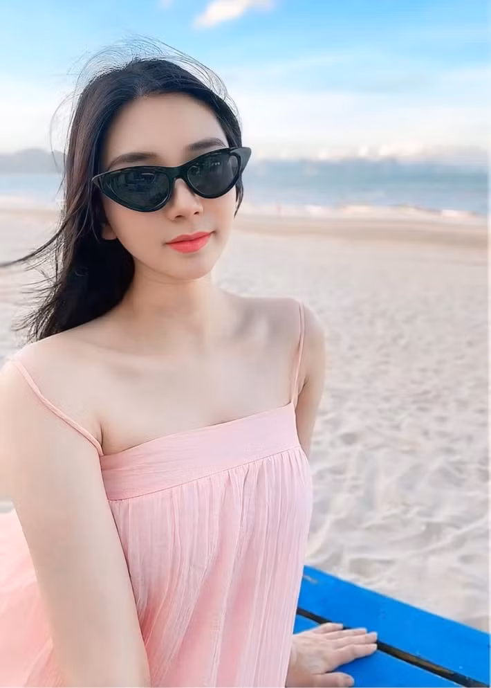 Trên trang cá nhân, thi thoảng, Thanh Bi đăng tải hình ảnh bản thân nhưng không tiết lộ nhiều về cuộc sống hiện tại. Ảnh: FB Thanh Bi.