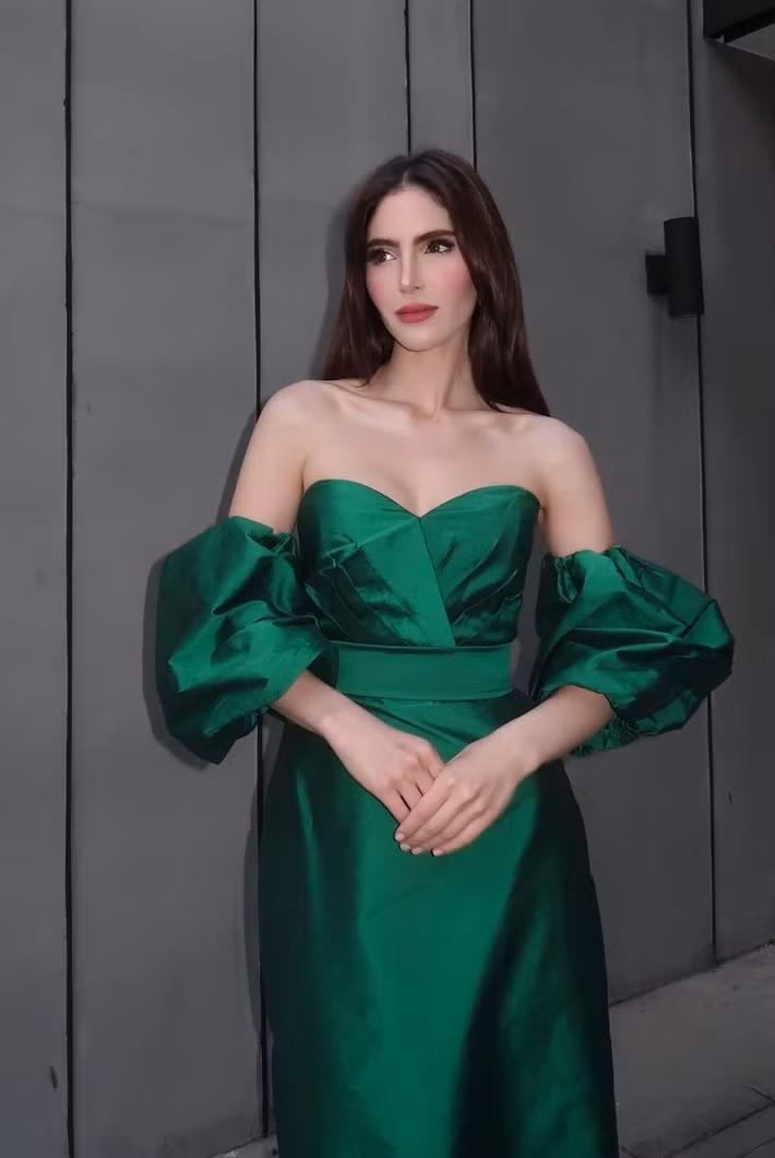 Người đẹp từng tham gia cuộc thi Miss World Venezuela 2024 nhưng không tiến sâu trong chung kết. Ảnh: Instagram Stephany Abasali.