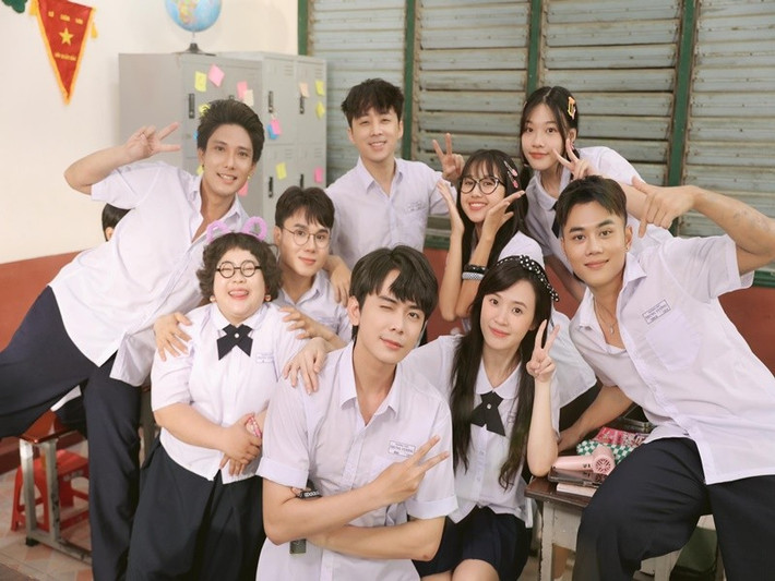 Midu chia sẻ trên VTV, Hoàng Long là yếu tố bất ngờ nhất của phim, được chọn chỉ trong “tích tắc” trong buổi casting vì quá hợp vai. Ảnh: FB Lê Hoàng Long.