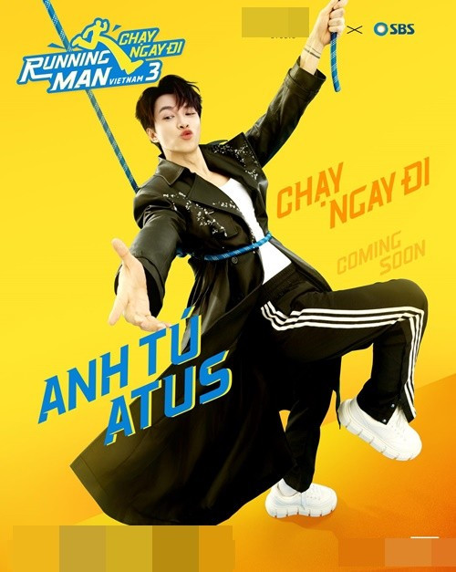 Mới đây, Anh Tú Atus xác nhận tham gia chương trình Running Man bản Việt. “Tôi nghĩ đây là cơ hội tuyệt vời để có thể thử sức toàn diện bản thân thông qua các thử thách của chương trình, được làm việc với ê-kíp chuyên nghiệp và những người đồng nghiệp thân thiết. Hơn nữa, tôi biết khán giả đang mong chờ sự trở lại của tôi ở game show. Đây là dịp để tôi được gặp gỡ mọi người nhiều hơn”, anh chia sẻ trên Znews. Ảnh: FB Anh Tú.
