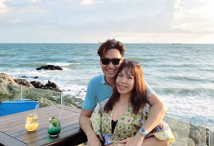 Mạnh Trường và Phương Phạm quen biết từ năm 14 tuổi. Cả hai hẹn hò sau ít năm làm bạn. Ảnh: FB Phương Phạm.