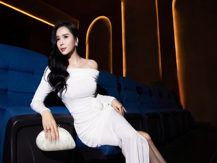 Bella Mai sở hữu nhan sắc xinh đẹp. Năm 2017, cô giành danh hiệu á hậu 1 cuộc thi Hoa hậu Du lịch Hoàn vũ thế giới. Ảnh: FB Bella Mai.