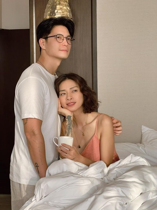 Nam doanh nhân công khai ủng hộ các dự án nghệ thuật của Ngô Thanh Vân. Ảnh: FB Ngô Thanh Vân.