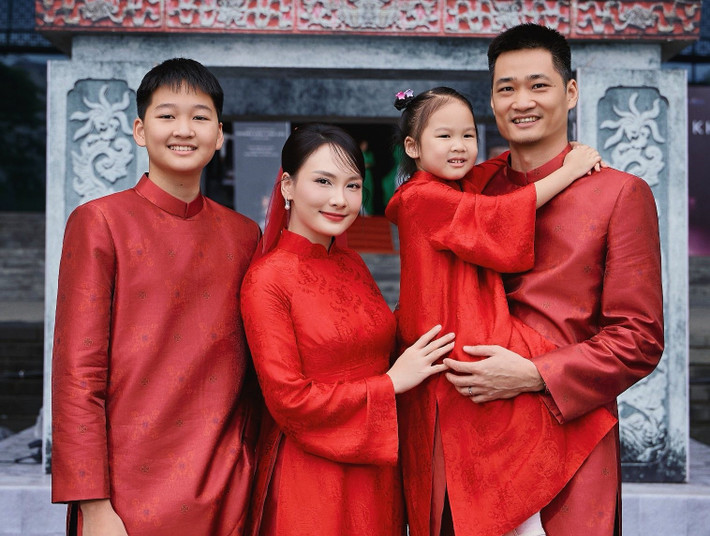 Năm 2020, Bảo Thanh tạm ngưng đóng phim để sinh con. Đến năm 2021, nữ diễn viên hạ sinh con gái thứ hai. Hiện tại, cô có cuộc sống gia đình bình yên. Ảnh: FB Bảo Thanh.