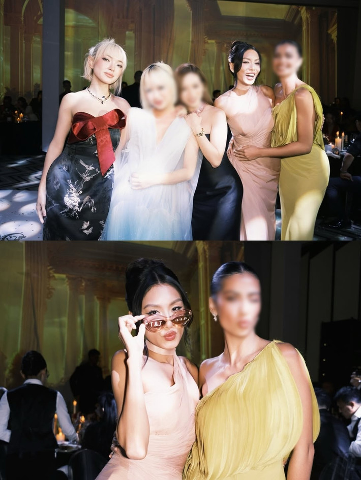 Hot girl Châu Bùi cũng là khách mời đám cưới của Tiên Nguyễn ở Đà Nẵng. Ảnh: Instagram Thảo Nhi Lê.