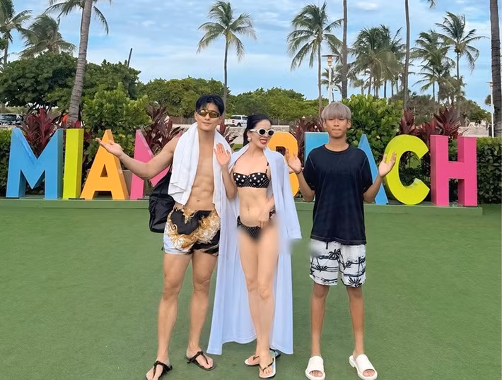 Lệ Quyên đi hát kết hợp nghỉ dưỡng cùng Lâm Bảo Châu và Kỳ Anh. Ảnh: Instagram Lệ Quyên.