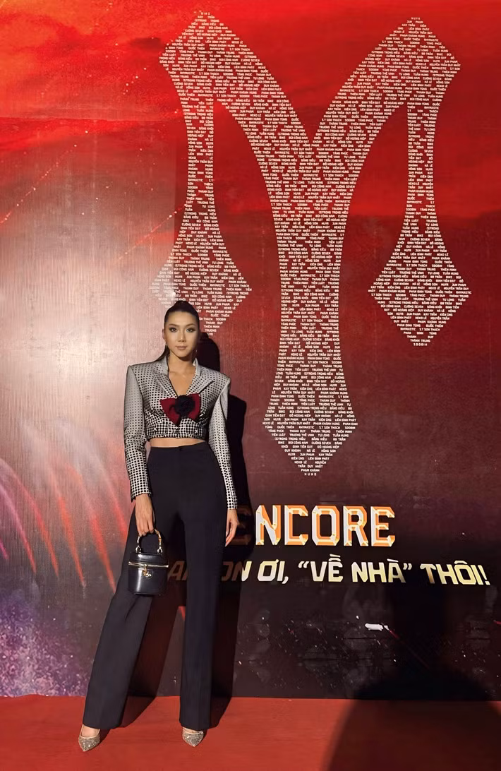 Ngọc Quyên hào hứng xem concert Anh trai vượt ngàn chông gai cách đây ít ngày.