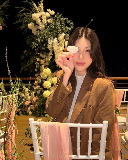 Lan Anh kín tiếng về chuyện tình cảm sau khi vào showbiz. Ảnh: Instagram Lan Anh.