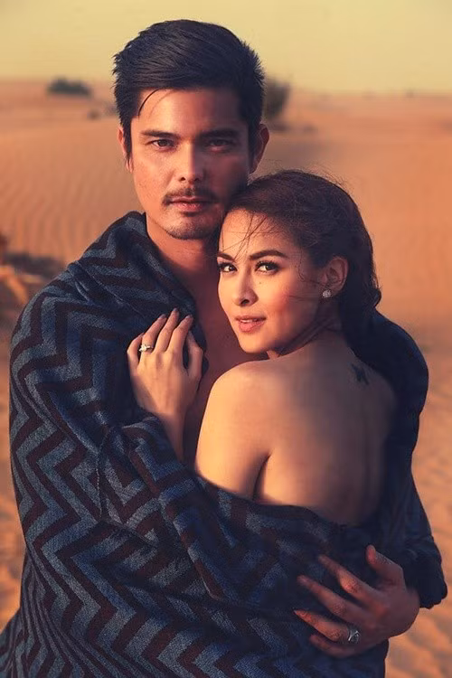 Marian Rivera và Dingdong Dantes nên duyên từ phim ảnh và kết hôn vào năm 2014. Hiện tại, hôn nhân của cặp đôi vẫn đẹp như mơ. Ảnh: FB Marian Rivera.