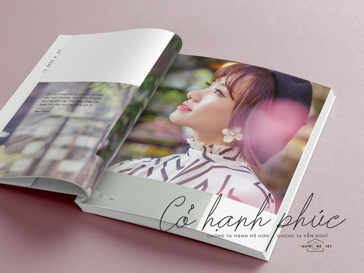 Hari Won ra mắt tự truyện Cỏ hạnh phúc năm 2017, được viết bằng tiếng Hàn và tiếng Việt. Trong cuốn sách, vợ Trấn Thành hé lộ tuổi thơ nghèo khó, ước mơ làm ca sĩ, những mối tình, hành trình chữa khỏi bệnh ung thư cổ tử cung. Ảnh: Người Đô Thị.