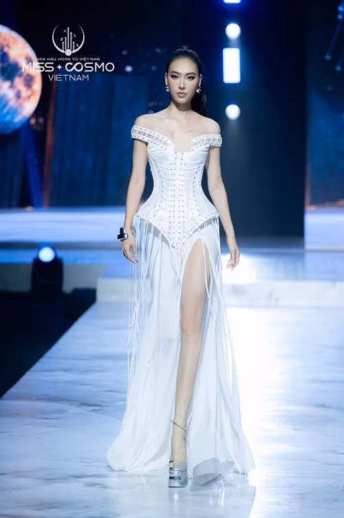 Ban tổ chức Miss Cosmo Vietnam 2025 - Hoa hậu Hoàn vũ Việt Nam 2025 vừa cho biết, thí sinh Nguyễn Thị Thu Thảo (SBD 395) xin rời cuộc thi vì lý do cá nhân. Ảnh: FB Thu Thảo.