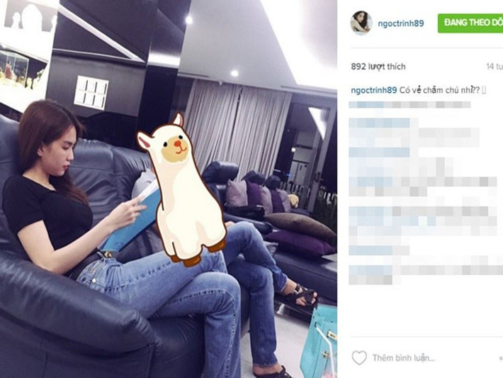 Trần Thị Ngọc Trinh năm 1989, là người mẫu. Cô từng hẹn hò với một đại gia trong 8 năm. Ảnh: FB Ngọc Trinh.