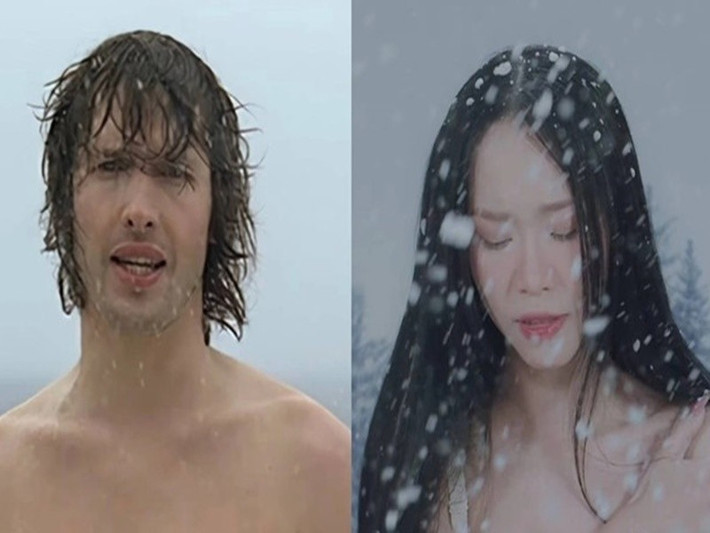 Năm 2022, MV Rồi em sẽ ổn thôi của Bảo Uyên bị tố quá giống MV You’re beautiful của James Blunt. Phía công ty của quản lý của Bảo Uyên thừa nhận MV Rồi em sẽ ổn thôi lấy cảm hứng từ MV You’re beautiful . Ảnh: Thương Trường.