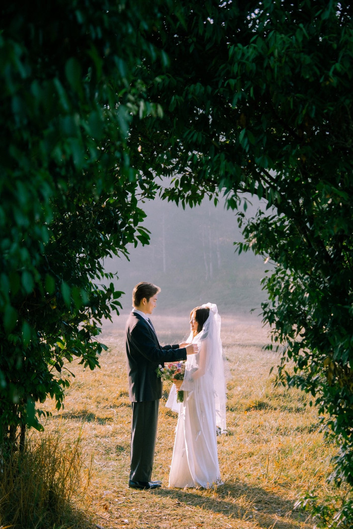 Cặp đôi diễn viên nảy sinh tình cảm sau khi đóng chung phim Đừng nói khi yêu và Cha tôi, người ở lại. Ảnh: FB Ngọc Huyền.