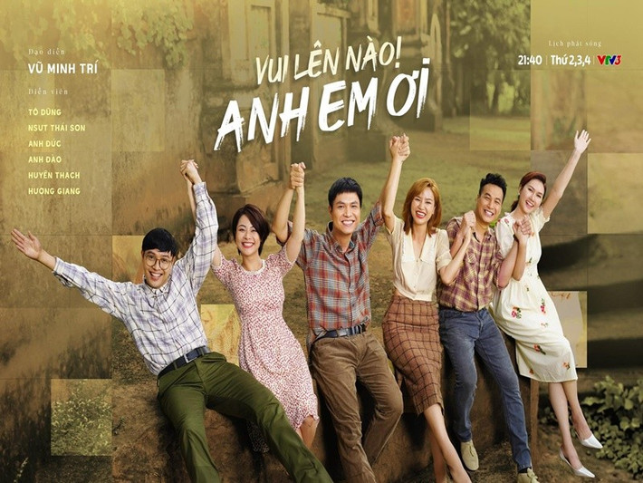 Bộ phim gây chú ý của Tô Dũng là Vui lên nào, anh em ơi. Ảnh: FB Tô Dũng.