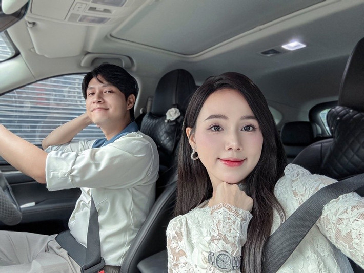 Tháng 3/2024, chia sẻ với Znews, diễn viên Minh Thu cho biết cô và Tô Dũng yêu nhau được một thời gian. Ảnh: FB Minh Thu.