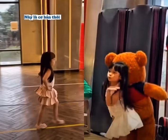 Bé Destiny được học trình diễn thời trang. Ảnh: Thương Trường.