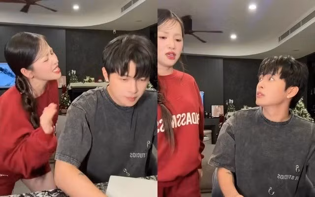 Theo Người Đưa Tin, trong một video mới đây, khi thấy Gin Tuấn Kiệt đang ngồi nghỉ, Puka liên tục cất giọng hát trêu chọc. Sự tinh nghịch của Puka khiến Gin Tuấn Kiệt tỏ ra ‘bất lực’. Ảnh: Người Đưa Tin.