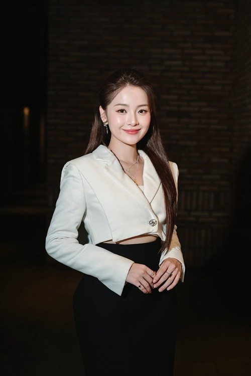 Tam Triều Dâng chia sẻ trên VTV, nếu như cô chưa khẳng định bất cứ thông tin gì về chuyện tình cảm thì tất cả chỉ là tin đồn và không đúng sự thật. Ảnh: FB Lê Tam Triều Dâng.