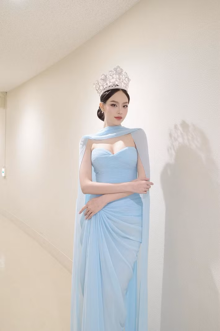 Ngoài Hoa hậu Việt Nam 2022, Thanh Thủy còn là Hoa hậu Quốc tế 2024. Ảnh: FB Thanh Thủy.