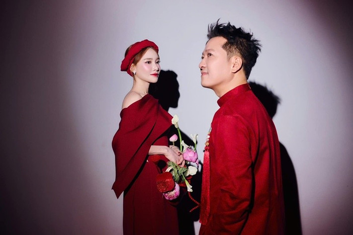 Nhã Phương đang mang bầu lần 3. Ảnh: FB Trường Giang.