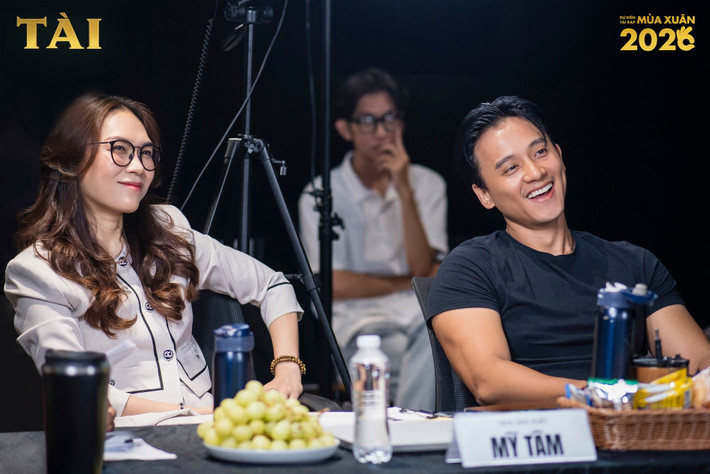 Theo Vietnamnet, Mai Tài Phến cho biết, anh học được nhiều kiến thức, kinh nghiệm quý báu từ Mỹ Tâm suốt quá trình làm phim Tài. Ảnh: FB Mỹ Tâm.