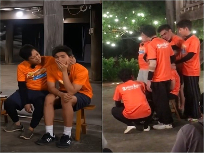 "Giờ em lo được rồi, sắp tới mua căn nhà đi. Em cảm thấy mình ngoài tầm tay hay sao? Em đã trưởng thành nhiều rồi mà, cũng giỏi rồi mà!", Trường Giang nhắn nhủ HIEUTHUHAI. Ảnh: Người Đưa Tin.