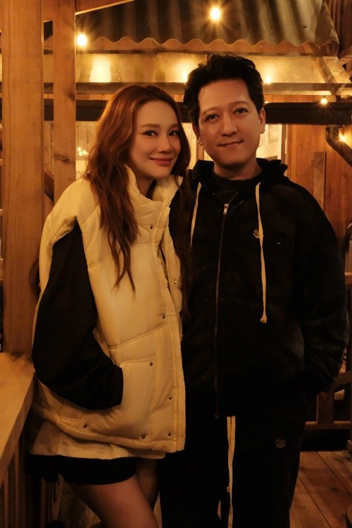 Chia sẻ trên Người Lao Động, Trường Giang gửi lời cảm ơn Nhã Phương vì đã hỗ trợ nhiệt tình cho dự án, từ khâu kịch bản đến quá trình sản xuất. Ảnh: FB Trường Giang.