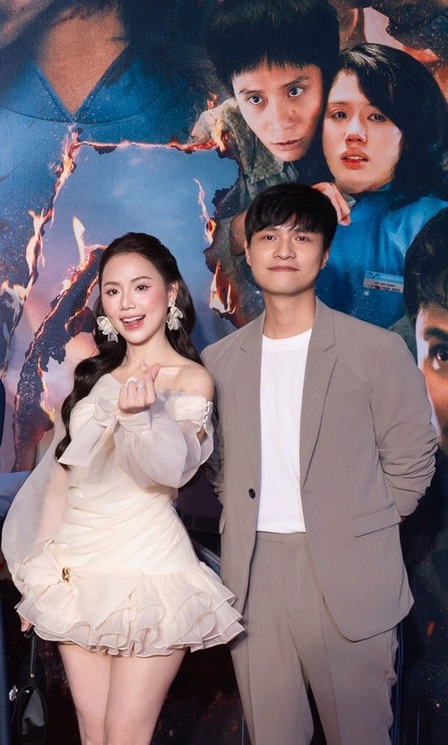 Tô Dũng và Minh Thu từng hợp tác trong một số dự án truyền hình như Phố trong làng, Hương vị tình thân, Cuộc chiến không giới tuyến. Ảnh: FB Minh Thu.