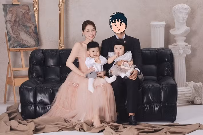 Chồng Sam là một doanh nhân người Hàn Quốc. Vợ chồng nữ diễn viên đăng ký kết hôn vào năm 2023, có con chung vào năm 2024 nhưng chưa tổ chức đám cưới. Ảnh: FB Sam.