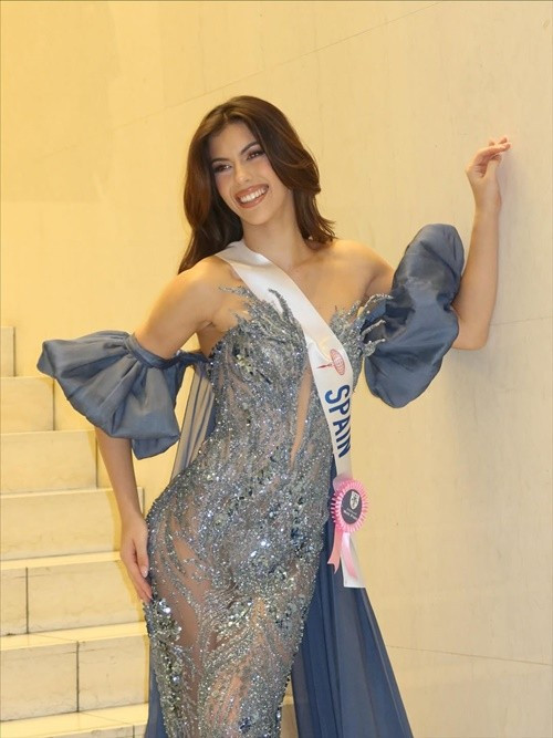 Mỹ nhân Tây Ban Nha chăm chỉ cập nhật hình ảnh và chia sẻ trải nghiệm của bản thân khi tham gia Miss International 2025 tại Nhật Bản. Ảnh: Instagram Idayra Borges Tena.