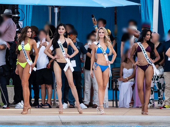 Mỹ nhân Colombia khoe thân hình săn chắc nóng bỏng. Ảnh: Miss Universe Thailand.