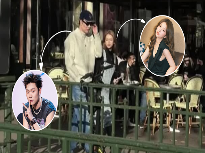 Theo Đời Sống Pháp Luật, mới đây, cư dân mạng lan truyền hình ảnh được cho là Dương Domic - Linh Ka sải bước trên đường phố ở Paris (Pháp). Hiện tại, cặp đôi tin đồn chưa có động thái mới sau hình ảnh gây xôn xao. Ảnh: Đời Sống Pháp Luật.