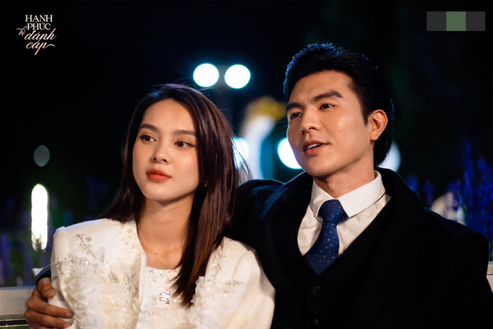 Steven Nguyễn đóng cùng Quỳnh Lương trong Hạnh phúc đánh cắp. Ảnh: FB Steven Nguyễn.