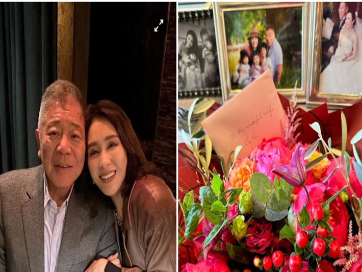 Mã Đình Cường tặng hoa cho Lê Tư mỗi dịp kỷ niệm ngày cưới. Ảnh: Znews.