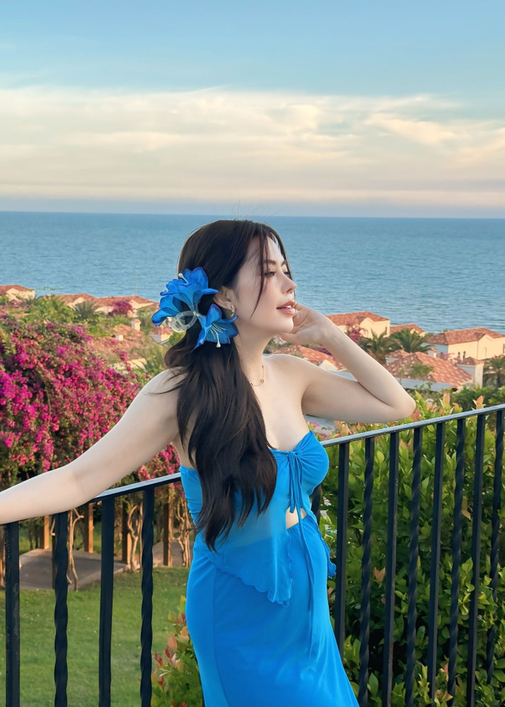 Gương mặt đẹp không góc chết của Vũ Ngọc Ánh. Ảnh: FB Vũ Ngọc Ánh.