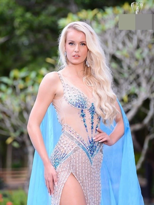 Sanne-Esmee Walstra đăng quang Miss Beauty of the Netherlands 2025. Đại diện Hà Lan hiện tại được đánh giá cao ở Miss Earth 2025. Ảnh: FB Sanne-Esmee Walstra.