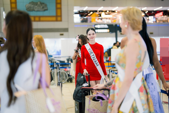 Phong cách thời trang thi quốc tế của Hà Tâm Như đa dạng. Ảnh: FB Hà Tâm Như.